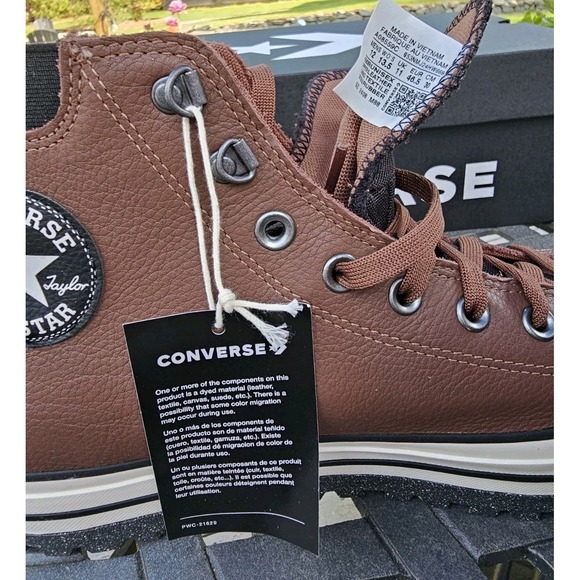 Chuck Taylor All Star City Trek Waterproof Boot Converse Shoe Size 12 US - Picture 9 of 9